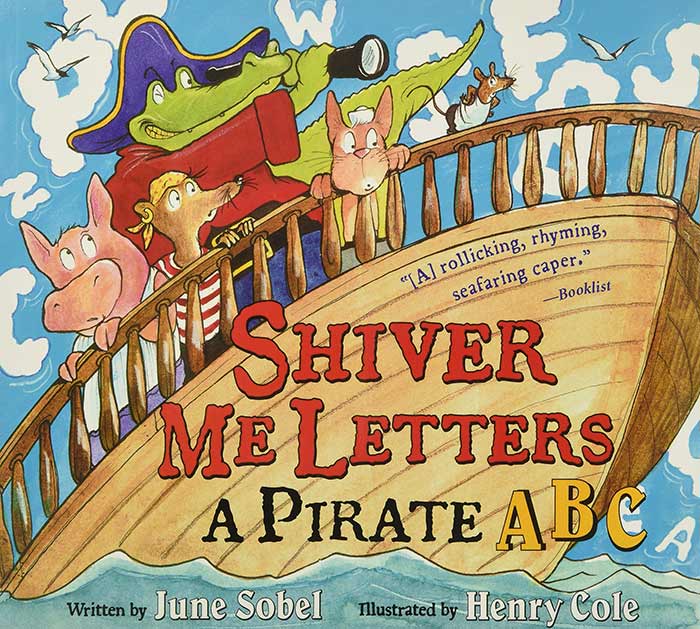 Shiver Me Letters by June Sobel