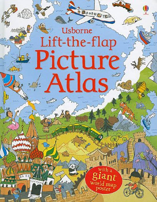 Lift-the-Flap Picture Atlas by Jane Chisholm
