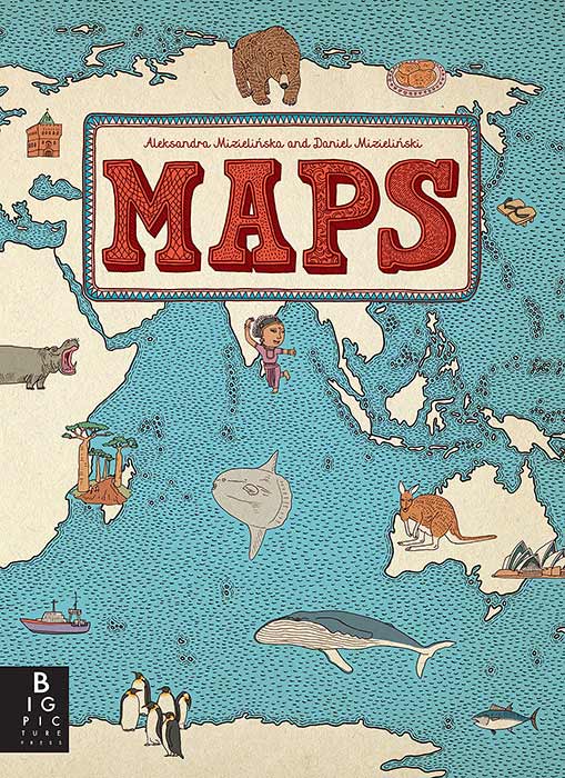 Maps by Aleksandra Mizielinska