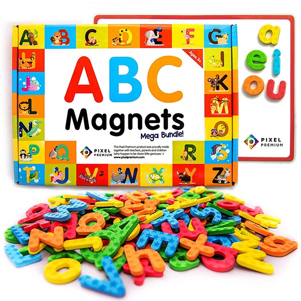 Pixel Premium ABC Magnets