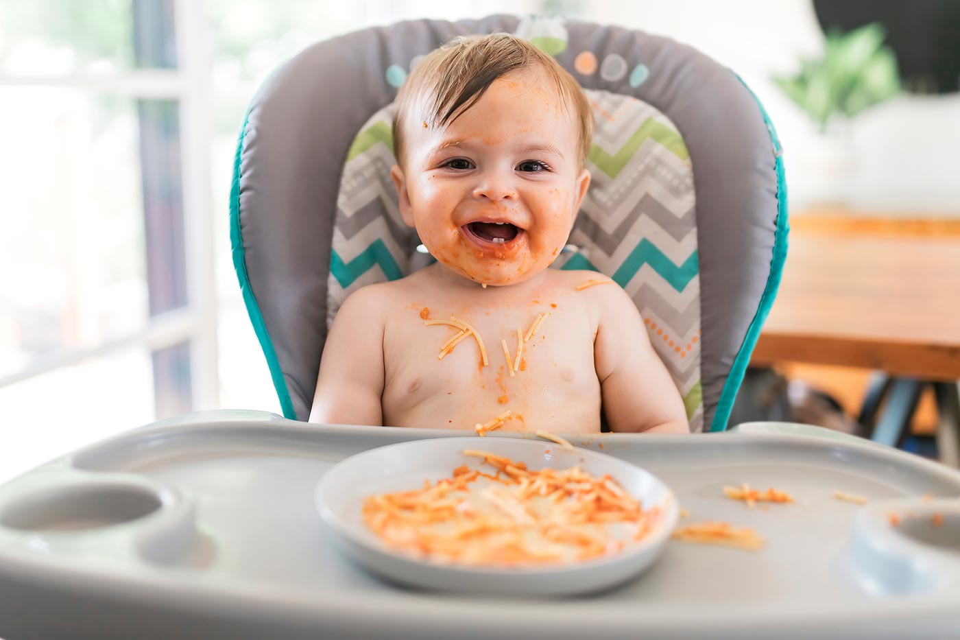 Tiny babies in a high chair. - Baby Led Weaning, Forums