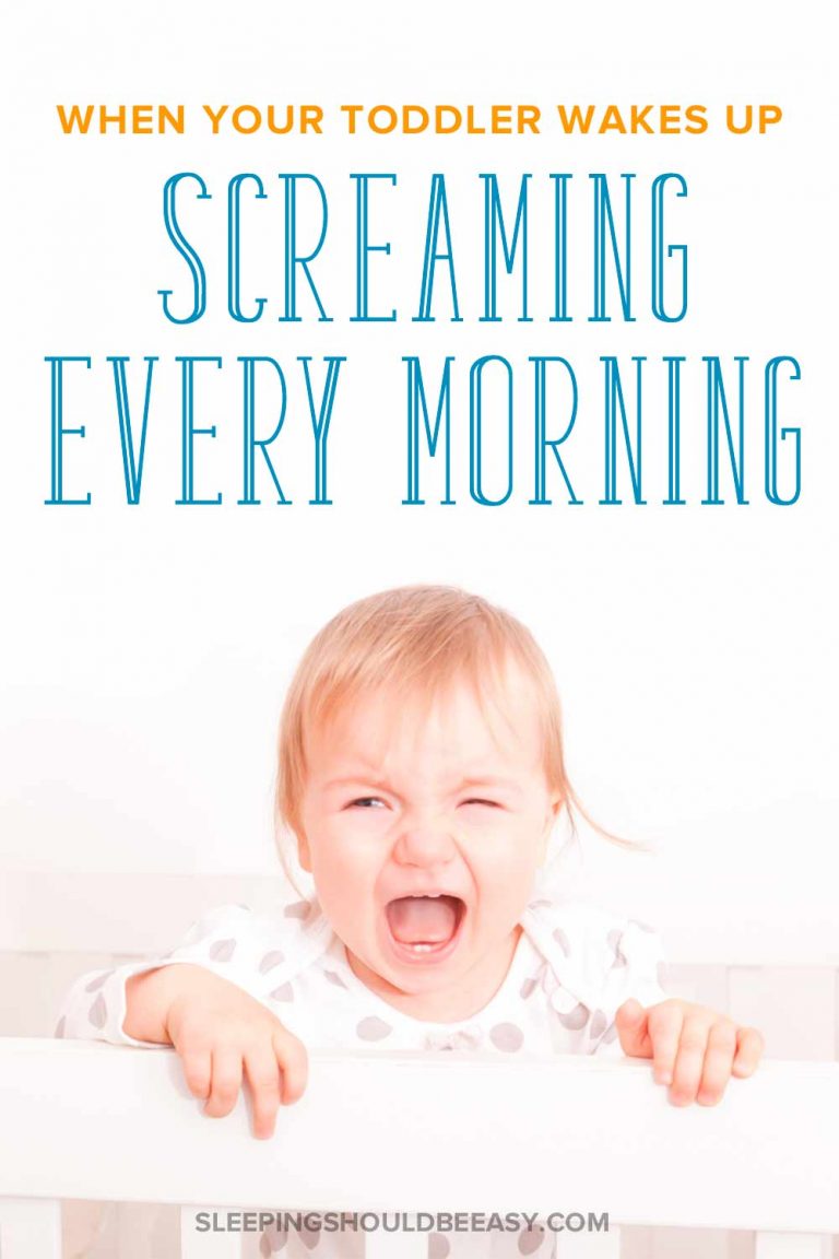 What to Do When Your Toddler Wakes Up Crying Every Morning