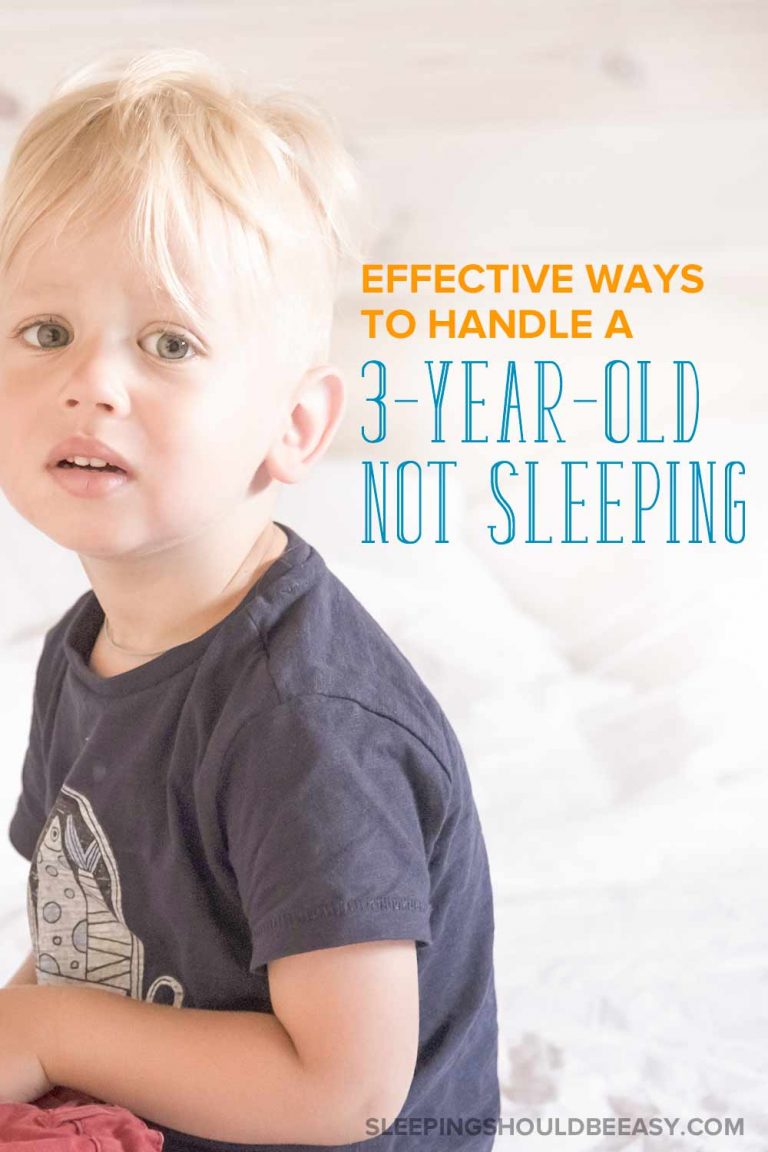 Effective Ways to Handle the 3 Year Old Sleep Regression