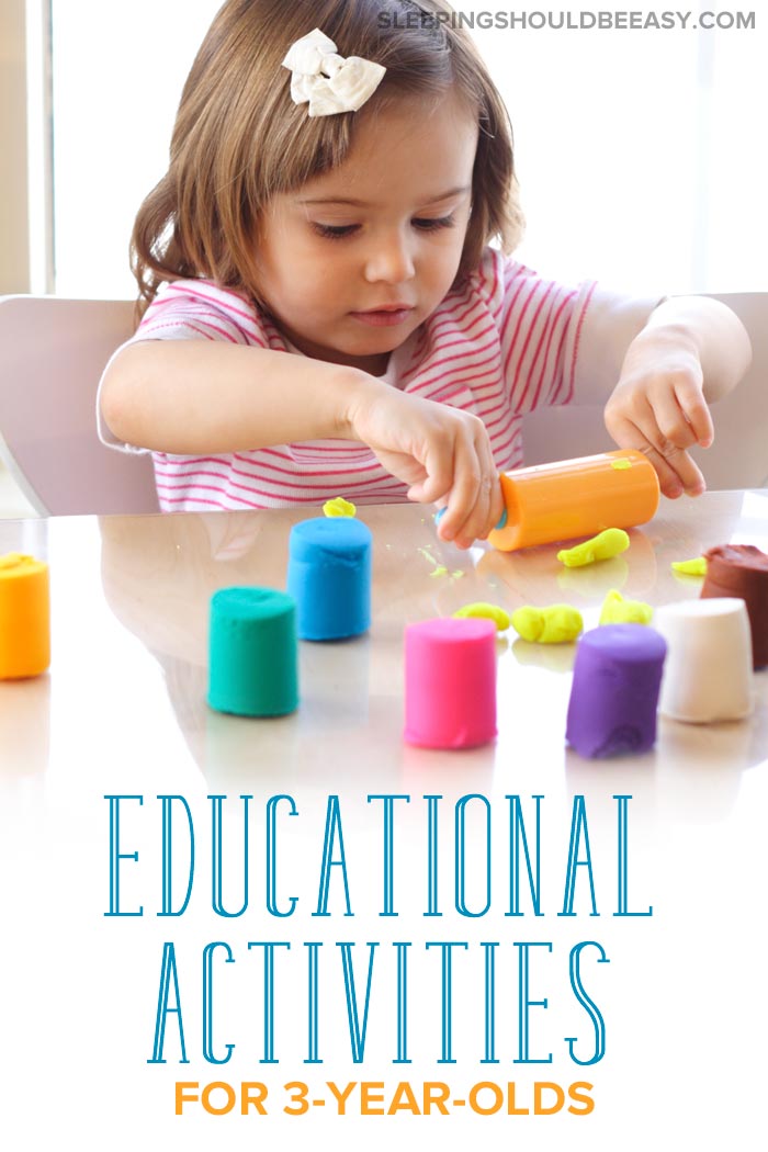 Top Educational Activities For 3 Year Olds Your Child Will Love