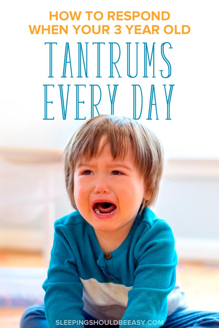 When Your 3 Year Old Tantrums Every Day SSBE