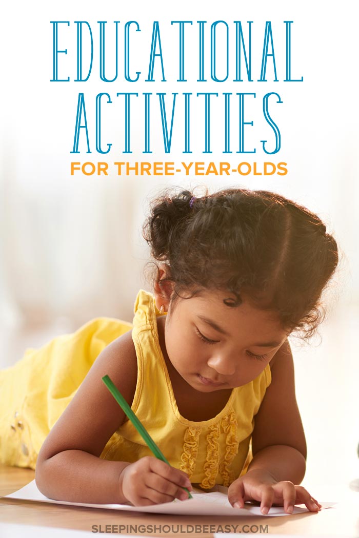 Top Educational Activities for 3 Year Olds
