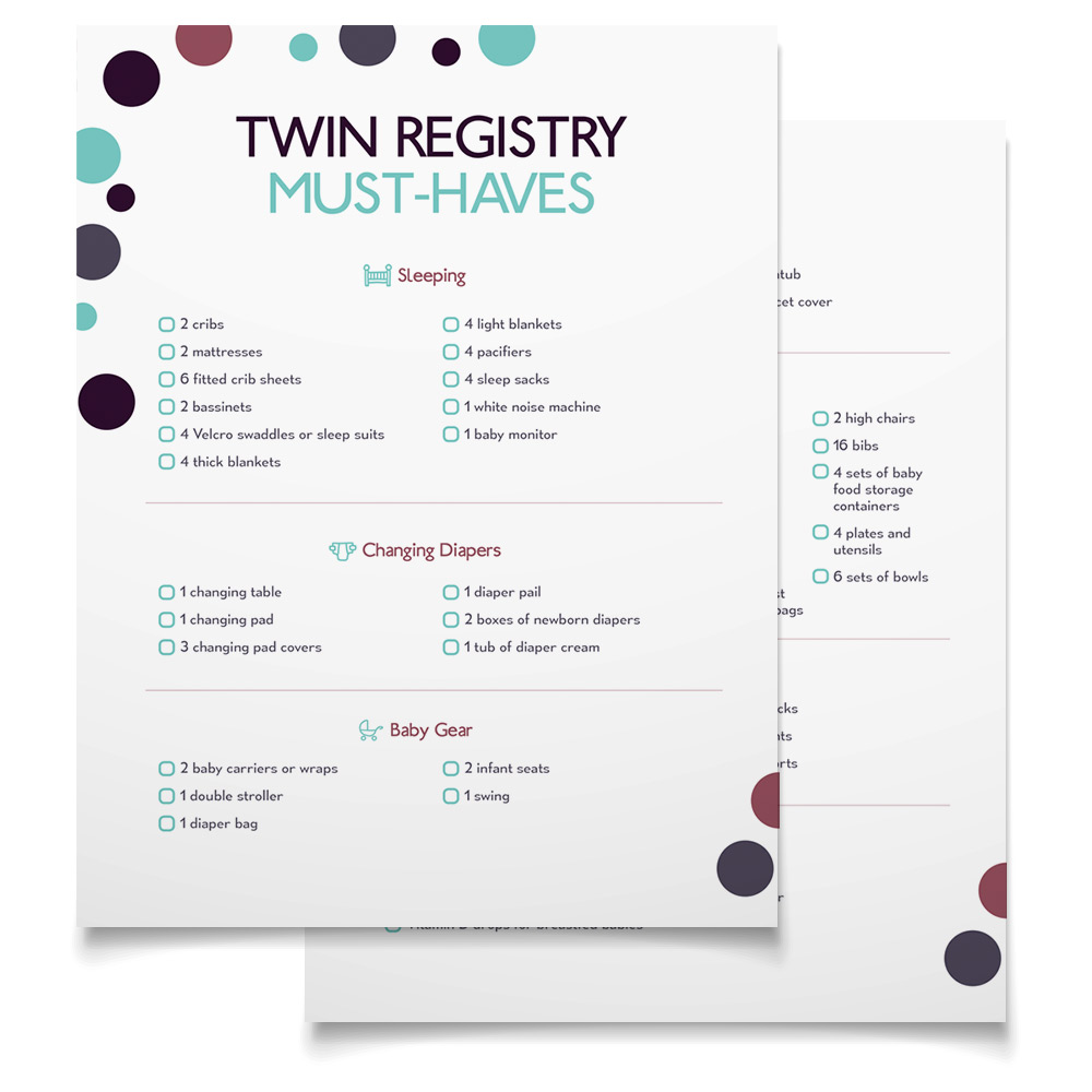 Twin Registry Checklist