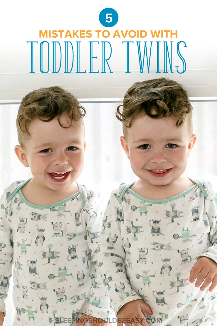 5 Mistakes to Avoid with Toddler Twins