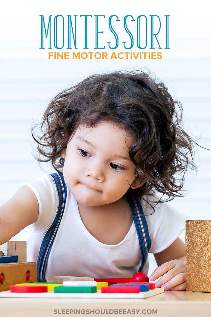 No-Fuss Montessori Fine Motor Activities