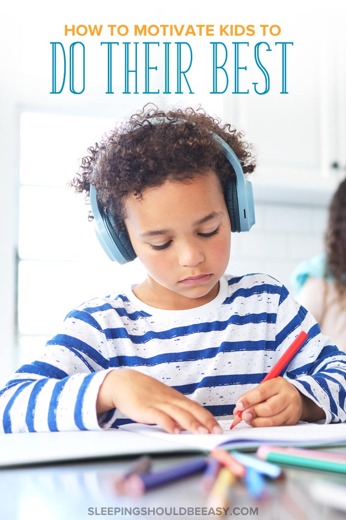 How to Motivate Children to Do Their Best