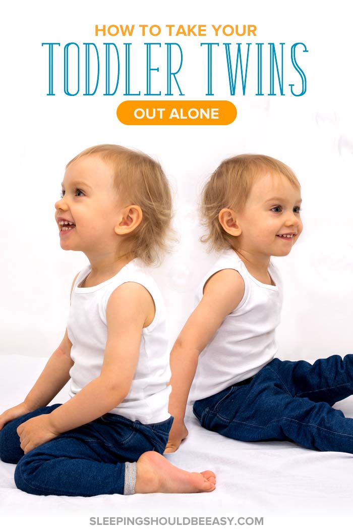 Simple Strategies to Take Toddler Twins Out Alone