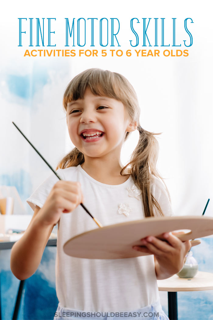 Fine Motor Skills Activities for 5-6 Year Olds