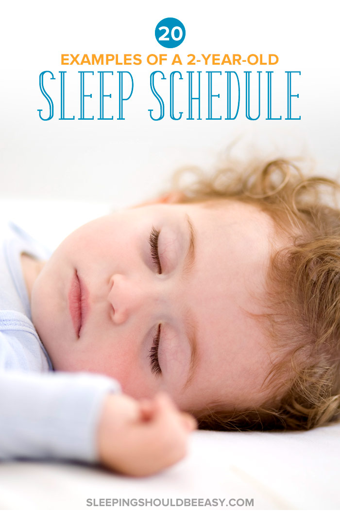 20 Examples of a 2 Year Old Sleep Schedule