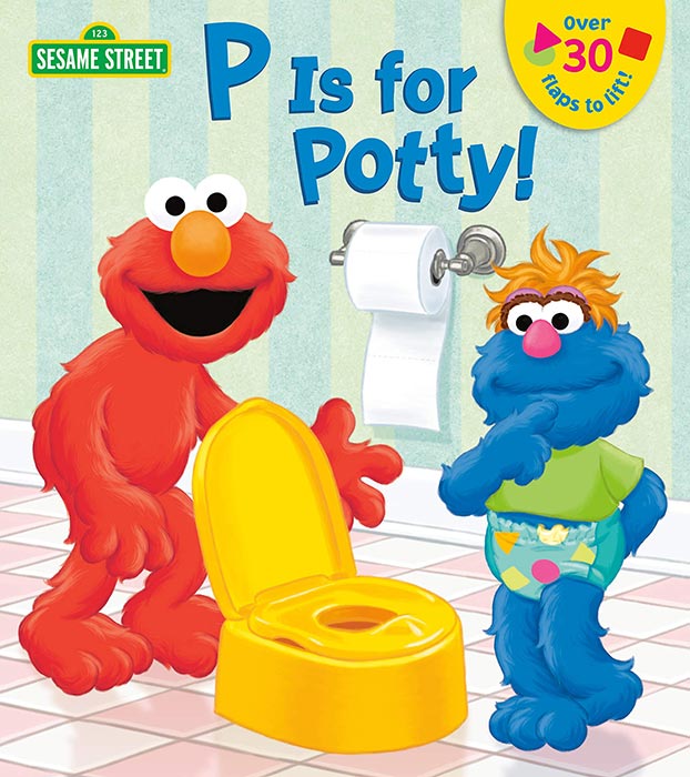 P is for Potty! (Lift-the-Flap) by Naomi Kleinberg