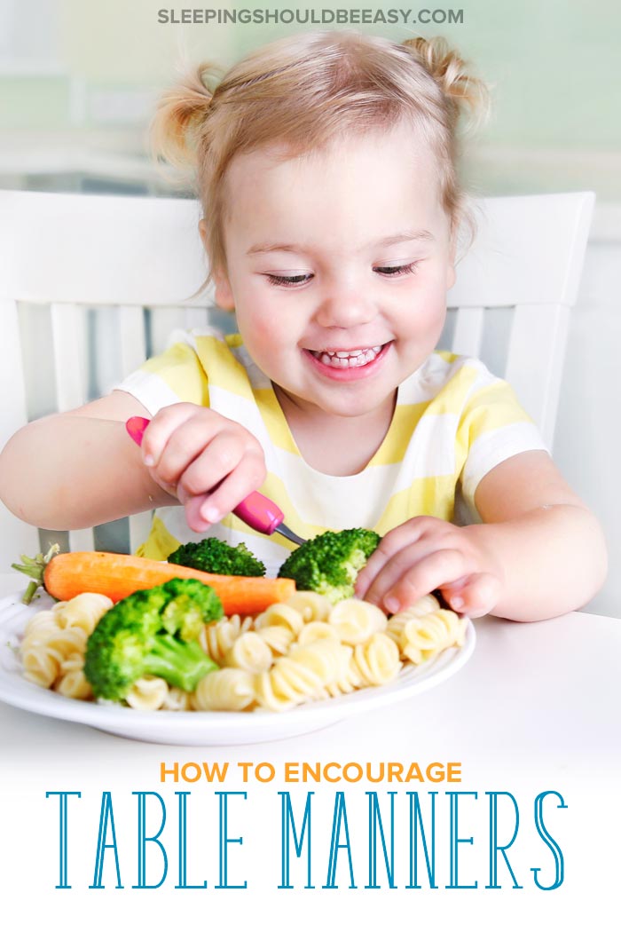 How to Encourage Table Manners in Kids