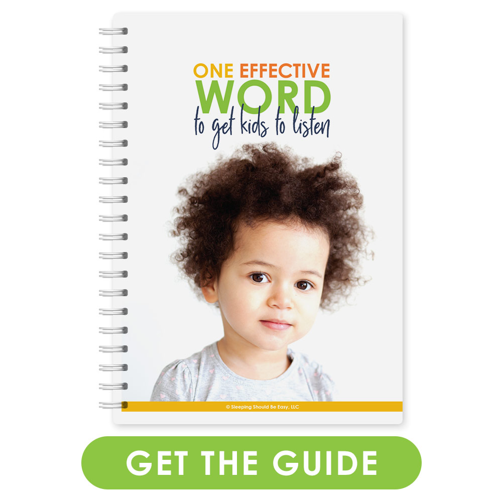 One Effective Word to Get Your Child to Listen