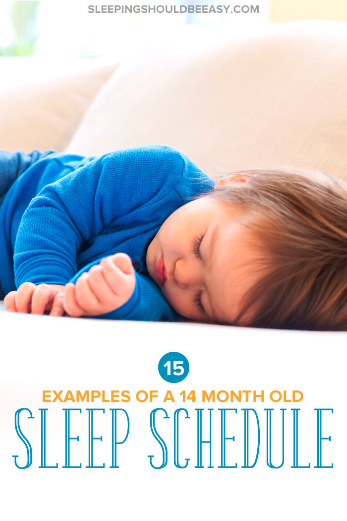 14 Month Sleep Schedule Examples That Work