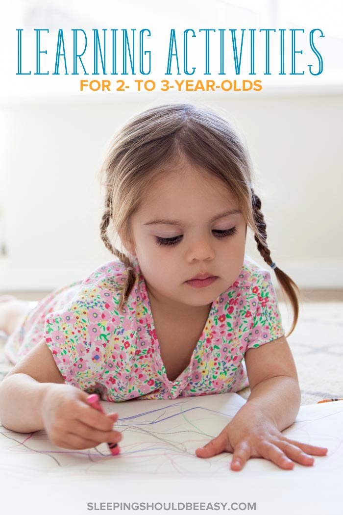 Learning Activities for 2-3 Year Olds
